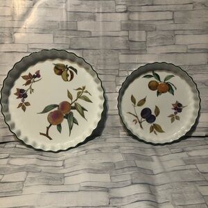 Fruit fine porcelain Pie Dishes Set